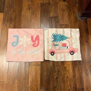 Festive Christmas Pillow Covers